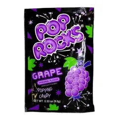 0.33 oz Pop Rocks, Popping Candy, Grape