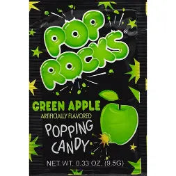 0.33 oz Pop Rocks, Popping Candy, Tropical Punch