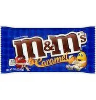 1.41 oz M&M's, Chocolate Candy, Caramel, Singles Size