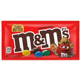 1.63 oz M&M's, Chocolate Candy, Peanut Butter