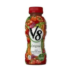 12 oz V8, 100% Vegetable Juice, PET Bottle