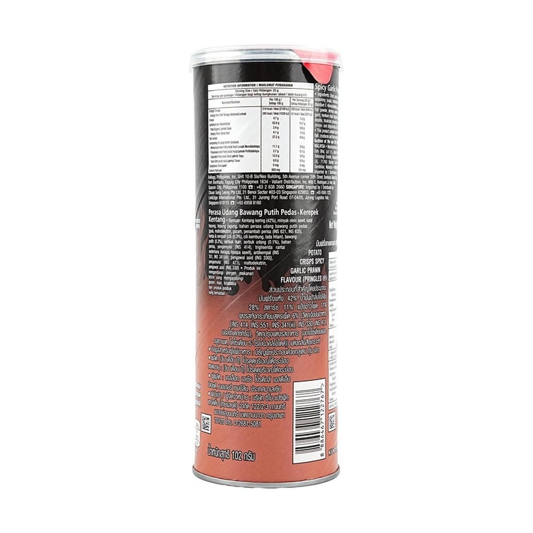 Pringles Spicy Garlic Prawn Flavor 102g