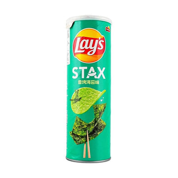 Lays Stax Roasted Seaweed Flavor 3.17 oz