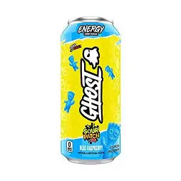 16 oz Ghost, Sour Patch Kids, Blue Raspberry