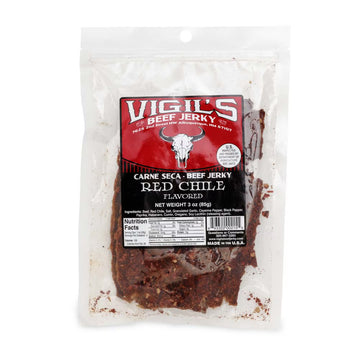 Vigil's Jerky Red Chili 3oz