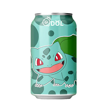QDOL grape flavored sparkling water (so da) 330ml