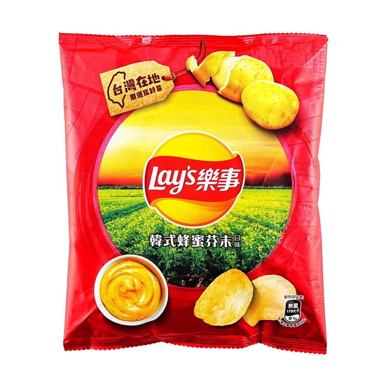 Lays Korean Honey Mustard Flavor 1.12 oz