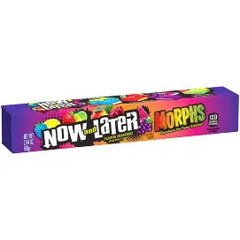 2.44 oz Now and Later, Mixed Fruit Chews, Morphs