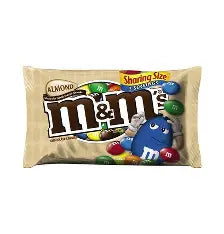 2.83 oz M&M's Almond Milk Chocolate Candy, Sharing Size
