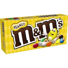 3.27 oz M&M’s, Chocolate Candy, Peanut, Share Size