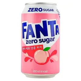 Fanta Zero Fresh Peach 350ml"