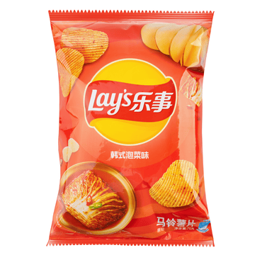 Lay's Korean Kimchi Flavor Potato Chip s 70g