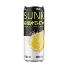 Sanqi Lemon Slice Sugar-Free Sparkling Soda Water 310ml"