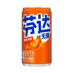 Fanta orange flavor can 330ML"