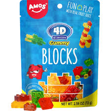 4D Gummy Building Blocks 12 Count