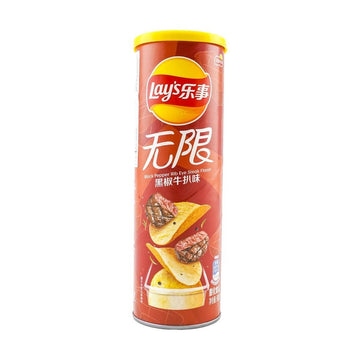 Lays Stax Black Pepper Rib Eye Steak 3.17oz