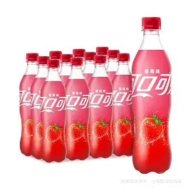 Coca-Cola Strawberry Flavor Bottle 500ml"