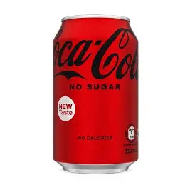 Coca Cola Original Taste Sugar-free 330ml"