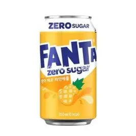 Coca-Cola Fanta Zero Pineapple Flavor 350ml"
