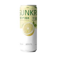 Sanqi Lemon Slice Sparkling Soda Water 310ml"