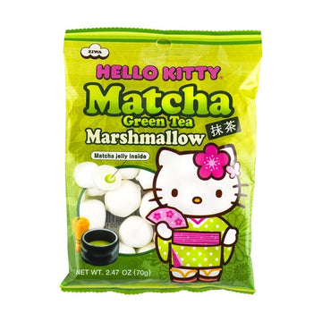 Hello Kitty Matcha Green Tea Marshmallows Bag