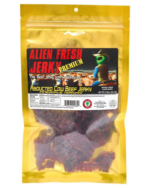 Alien Fresh Jerky Abducted Cow Pineapple Teriyaki 3.25oz