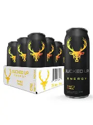 BUCKED UP ENERGY DRINK 16OZ MANGO TANGO