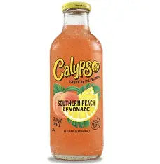Calypso, Lemonade, Southern Peach, 16 oz (12 Pack)
