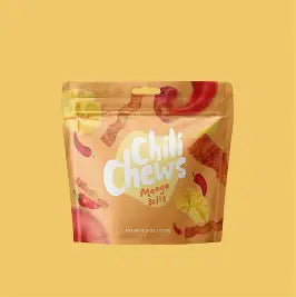 CHILI CHEWS SOUR MANGO BELTS 4OZ