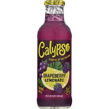 Calypso, Lemonade, Grapeberry, 16 oz (12 Pack)
