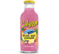 Calypso, Lemonade, Island Wave, 16 oz (12 Pack)