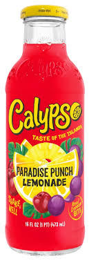 Calypso, Lemonade, Paradise Punch, 16 oz (12 Pack