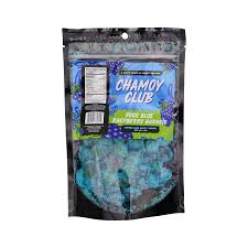 Chamoy Club – Sour Gushies Blue Raspberry | 12-Count