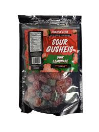 Chamoy Club – Sour Gushies Pink Lemonade | 12-Count