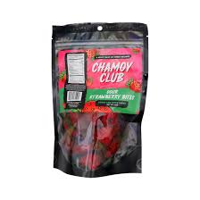 Chamoy Club – Sour Strawberry Bites | 12-Count