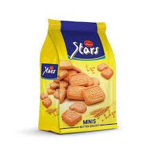 Come and Eat Stars Salted Biscuits 17g