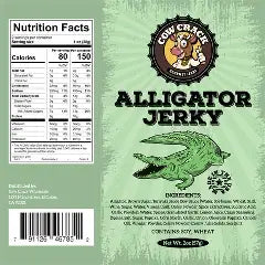 Cow Crack Alligator Jerky 2 oz
