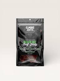 Elmors Jerky co Killer hot 8oz HALF POUND