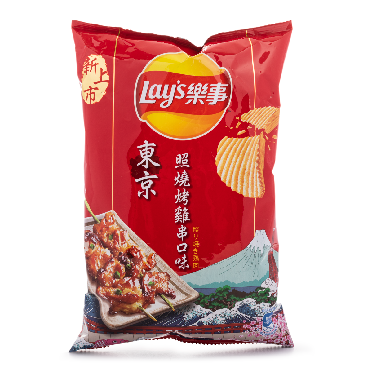 Potato Chips (artificialGrilled Chicken Sk ewers flavor) 59.5g*12