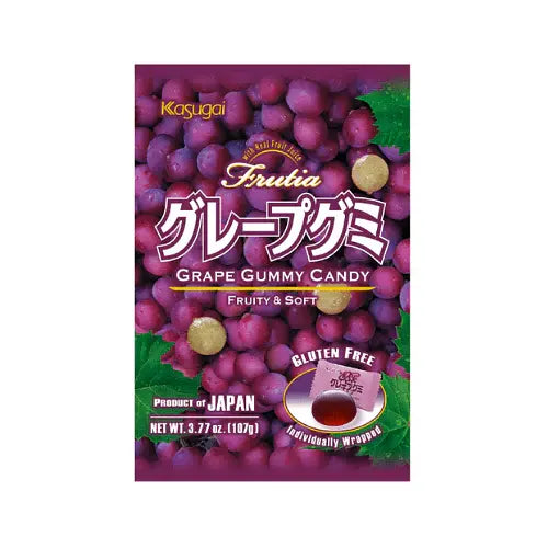 FRUTIA GRAPE GUMMY CANDY
