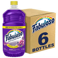 Fabuloso, Antibacterial Multipurpose Cleaner, Lavender, 500 ml (24 Pack)
