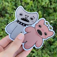 Fuggler Furry Stickers
