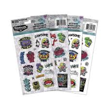 Fuggler Stickers Pad - 4 sheets