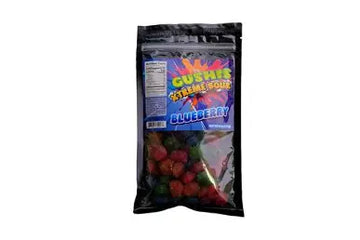 Gushis Xtreme sour Blueberry 6oz 12