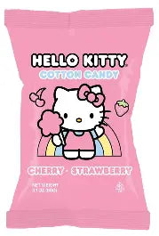 HELLO KITTY CHERRY STRAWBERRY COTTON CANDY 12 COUNT