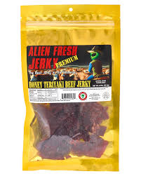 HONEY TERIYAKI BEEF JERKY-ALIEN JERKY