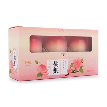 Exotic ice cream peach