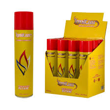 Ignitus, Butane Lighter Refill, 300 ml (12 Pack)