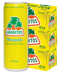 Jarritos, Mexican Soda, Pineapple, 12.5 oz (24 Pack)
