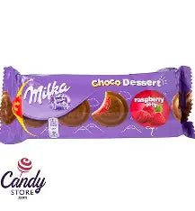 MILKA CHOCO DESSERT RASPBERRY JELLY   5.2OZ